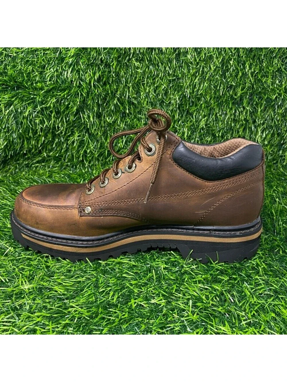 NEW Skechers Boots Mens 10.5 Mariner Dark Brown 4470 Lace Up Grunge Work 2235